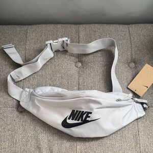 Nike Light Gray Belt Bag